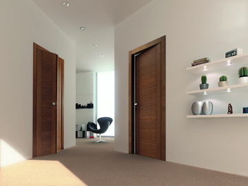 TANGO - Hinged wooden door by Ghizzi & Benatti - view 2